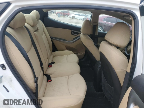 2011 Hyundai Elantra GLS with VIN 5NPDH4AE8BH049156, listed as a Copart auction lot 51087995 with 56,529 mi miles and Salvage Title. Bid and sale history available at carsss.com. Image 10.