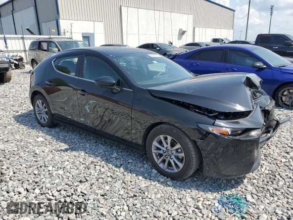 2022 Mazda 3 S with VIN JM1BPAJL2N1519104, listed as a Copart auction lot 56414575 with 54,888 mi miles and Non repairable. Bid and sale history available at DreamBid. Image 4.