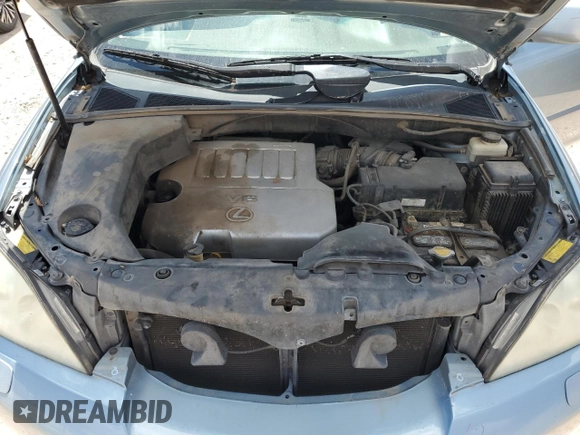 2008 Lexus RX 350 with VIN 2T2GK31U08C055489, listed as a Copart auction lot 55940315 with 239,013 mi miles and Salvage Title. Bid and sale history available at DreamBid. Image 12.