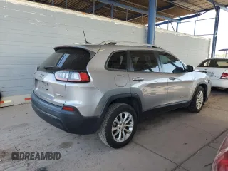 2020 Jeep Cherokee Latitude with VIN 1C4PJLCB1LD543946, listed as a Copart auction lot 56548405 with 112,387 mi miles and Salvage title. Bid and sale history available at DreamBid. Image 3.