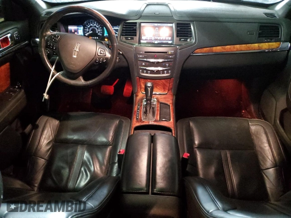 2013 Lincoln MKS with VIN 1LNHL9EK6DG615623, listed as a Copart auction lot 51247625 with 127,982 mi miles and Clean title. Bid and sale history available at DreamBid. Image 8.