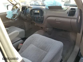 2002 Toyota Tundra SR5 with VIN 5TBRT34182S263008, listed as a Copart auction lot 47114055 with 293,526 mi miles and Salvage Title. Bid and sale history available at carsss.com. Image 8.