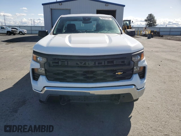 2023 Chevrolet Silverado 1500 Work Truck with VIN 3GCNAAED7PG301679, listed as a Copart auction lot 52553185 with 7,929 mi miles and Clean Title. Bid and sale history available at carsss.com. Image 5.