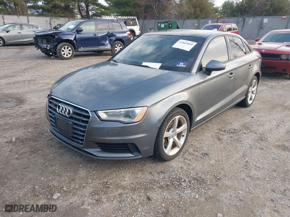 2015 Audi A3 2.0T Premium with VIN WAUBFGFF3F1005219, listed as a IAAI auction lot 41865869 with 91,993 mi miles. Bid and sale history available at carsss.com. Image 18.