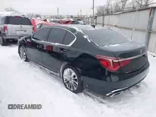 2018 Acura RLX w/Technology Pkg with VIN JH4KC1F53JC001103, listed as a IAAI auction lot 41285641 with 163,850 mi miles. Bid and sale history available at carsss.com. Image 3.