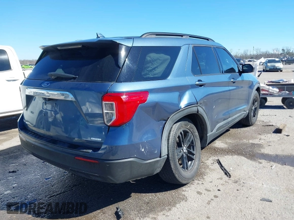 2020 Ford Explorer XLT with VIN 1FMSK7DH0LGC41818, listed as a IAAI auction lot 41654806 with 82,846 mi miles and . Bid and sale history available at carsss.com. Image 4.