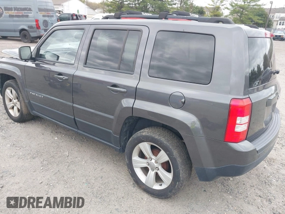 2016 Jeep Patriot High Altitude with VIN 1C4NJPFAXGD582316, listed as a IAAI auction lot 42040774 with 97,148 mi miles and . Bid and sale history available at carsss.com. Image 3.