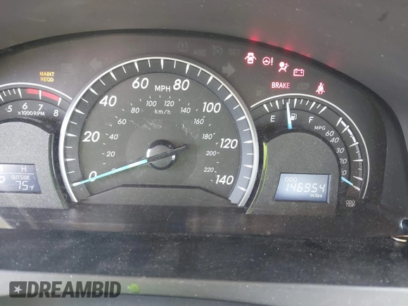 2012 Toyota Camry L with VIN 4T1BF1FK1CU576890, listed as a IAAI auction lot 42063901 with 146,954 mi miles. Bid and sale history available at carsss.com. Image 16.
