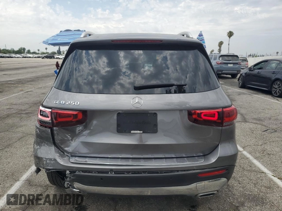 2023 Mercedes-Benz GLB 250 с VIN W1N4M4GB7PW267804, выставлен на аукционе Copart как лот 58992005 с пробегом 19 436 миль миль и Списание • Salvage title. История ставок и продаж доступна на DreamBid. Изображение 6.