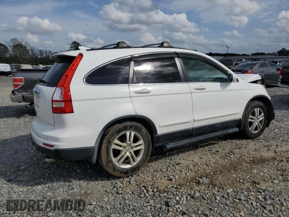 2011 Honda CR-V EX-L with VIN 5J6RE3H7XBL022241, listed as a Copart auction lot 49377955 with 140,670 mi miles and Salvage Title. Bid and sale history available at carsss.com. Image 3.
