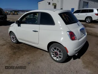 2013 FIAT 500 Pop with VIN 3C3CFFAR8DT511352, listed as a Copart auction lot 54662565 with 102,640 mi miles and Salvage Title. Bid and sale history available at carsss.com. Image 2.