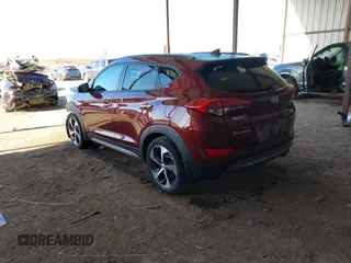 2016 Hyundai Tucson Limited with VIN KM8J33A21GU069937, listed as a IAAI auction lot 41861070 with 126,716 mi miles. Bid and sale history available at carsss.com. Image 3.