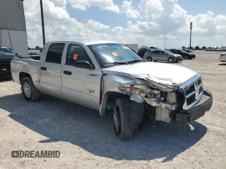2006 Dodge Dakota ST with VIN 1D7HE28K86S664670, listed as a Copart auction lot 73632344 with 193,859 mi miles and Salvage Title. Bid and sale history available at carsss.com. Image 4.