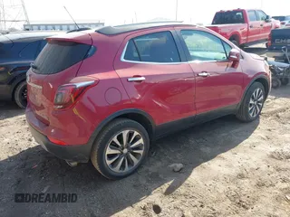 2019 Buick Encore Essence with VIN KL4CJGSM8KB955522, listed as a IAAI auction lot 41740646 with 56,647 mi miles and . Bid and sale history available at DreamBid. Image 4.
