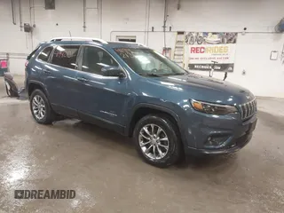 2020 Jeep Cherokee Latitude Plus with VIN 1C4PJMLB2LD523534, listed as a IAAI auction lot 41942131 with 66,676 mi miles and . Bid and sale history available at DreamBid. Image 1.