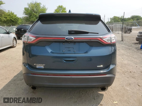 2016 Ford Edge SE with VIN 2FMPK3G98GBC50024, listed as a Copart auction lot 59603965 with 143,207 mi miles and Clean title. Bid and sale history available at DreamBid. Image 6.