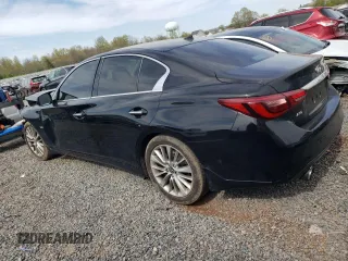 2019 Infiniti Q50 Luxe z VIN JN1EV7AR9KM555279, wystawiony jako Copart lot #53832605 z przebiegiem 96 415 mil mil oraz Szkoda całkowita • Salvage title. Historia ofert i sprzedaży dostępna na DreamBid. Obrazek 2.