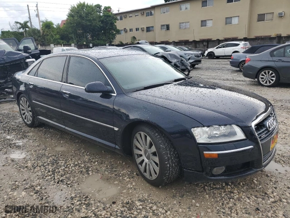 2007 Audi A8 L 4.2L with VIN WAUMV44E67N004015, listed as a Copart auction lot 68676534 with 118,112 mi miles and Salvage Title. Bid and sale history available at carsss.com. Image 4.