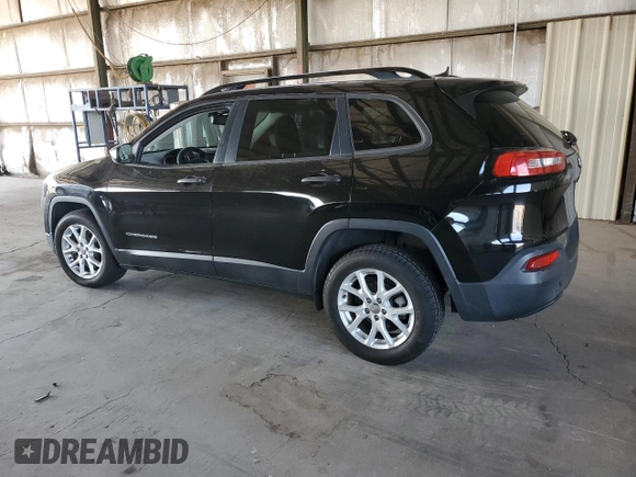 2017 Jeep Cherokee Sport with VIN 1C4PJLAB0HW592165, listed as a Copart auction lot 65184645 with 154,315 mi miles and Clean title. Bid and sale history available at DreamBid. Image 2.
