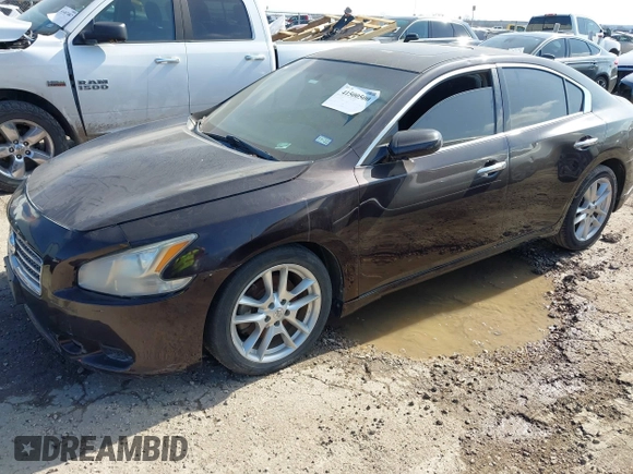 2011 Nissan Maxima 3.5 SV with VIN 1N4AA5AP8BC836513, listed as a IAAI auction lot 41500500 with 151,258 mi miles. Bid and sale history available at carsss.com. Image 2.
