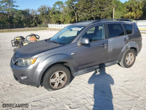 2009 Mitsubishi Outlander ES with VIN JA4LS21W59Z000598, listed as a Copart auction lot 83636464 with 230,579 mi miles and Clean Title. Bid and sale history available at carsss.com. Image 1.