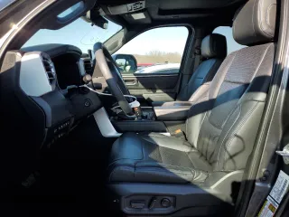 2023 Toyota Sequoia SR5 with VIN 7SVAAABAXPX017375, listed as a Copart auction lot 44241955 with 44,128 mi miles and Salvage Title. Bid and sale history available at carsss.com. Image 7.