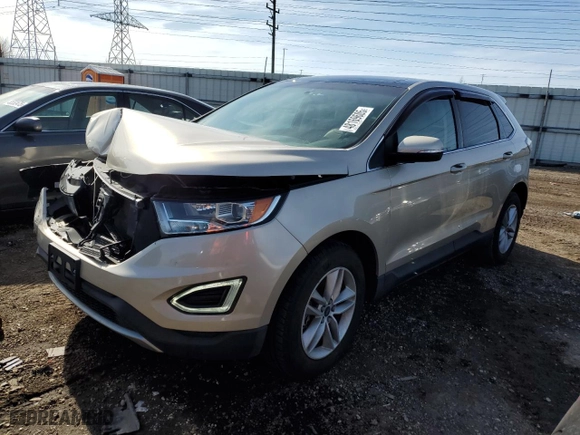 2017 Ford Edge SEL with VIN 2FMPK4J99HBB54323, listed as a Copart auction lot 48169605 with 70,365 mi miles and Salvage Title. Bid and sale history available at carsss.com. Image 1.