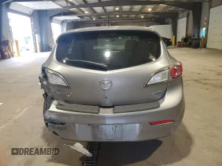 2012 Mazda 3 i Touring with VIN JM1BL1L8XC1605598, listed as a Copart auction lot 57154255 with 94,076 mi miles and Salvage title. Bid and sale history available at DreamBid. Image 6.