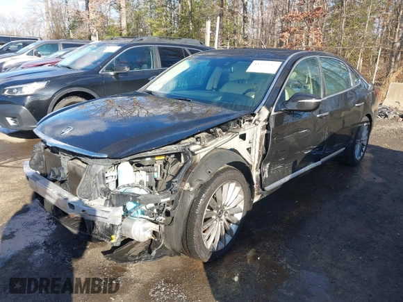 2015 Hyundai Equus Signature with VIN KMHGH4JHXFU095828, listed as a IAAI auction lot 41577881 with 173,663 mi miles and . Bid and sale history available at DreamBid. Image 2.