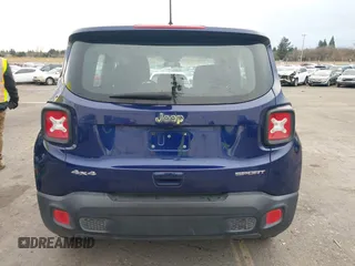 2018 Jeep Renegade Sport with VIN ZACCJBAH9JPJ00875, listed as a IAAI auction lot 41134090 with 127,574 mi miles and . Bid and sale history available at DreamBid. Image 16.