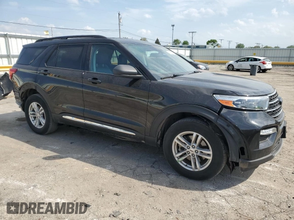 2020 Ford Explorer XLT z VIN 1FMSK8DH5LGC87327, wystawiony jako Copart lot #56248725 z przebiegiem 124 778 mil mil oraz Szkoda całkowita • Salvage title. Historia ofert i sprzedaży dostępna na DreamBid. Obrazek 4.