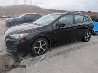 2019 Subaru Impreza Premium with VIN 4S3GTAC68K3702967, listed as a Copart auction lot 51817145 with 145,327 mi miles and Salvage title. Bid and sale history available at DreamBid. Image 1.