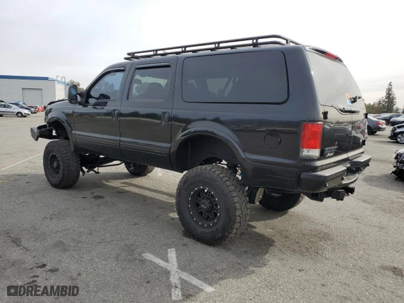 2002 Ford Excursion Limited with VIN 1FMSU43F72EB66215, listed as a Copart auction lot 84538244 with NaN miles and Salvage Title. Bid and sale history available at carsss.com. Image 2.