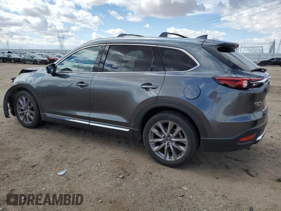 2021 Mazda CX-9 Grand Touring with VIN JM3TCBDY7M0536781, listed as a Copart auction lot 55862725 with 62,131 mi miles and Salvage title. Bid and sale history available at DreamBid. Image 2.