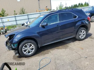 2016 Chevrolet Equinox LT z VIN 2GNFLFEK2G6187104, wystawiony jako Copart lot #57045455 z przebiegiem 97 980 mil mil oraz Czysty tytuł • Clean title. Historia ofert i sprzedaży dostępna na DreamBid. Obrazek 1.