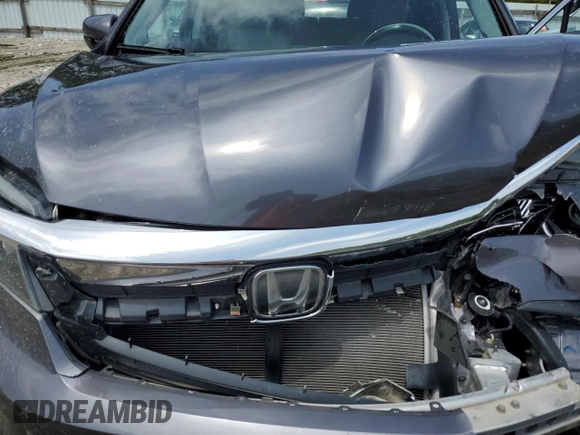 2019 Honda Pilot EX-L with VIN 5FNYF6H52KB043098, listed as a Copart auction lot 59011445 with 88,398 mi miles and Salvage title. Bid and sale history available at DreamBid. Image 12.