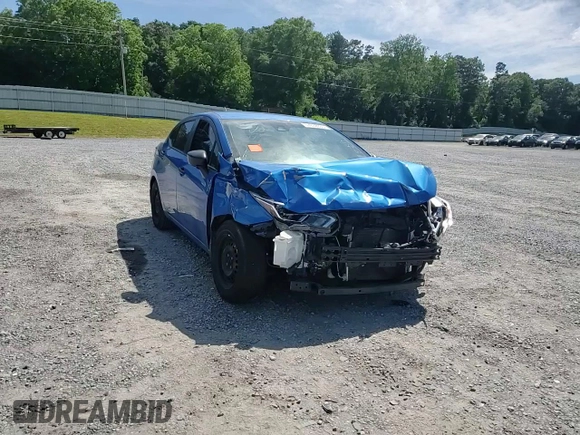 2021 Nissan Versa S with VIN 3N1CN8DV2ML809398, listed as a Copart auction lot 57832835 with 75,680 mi miles and Salvage title. Bid and sale history available at DreamBid. Image 13.