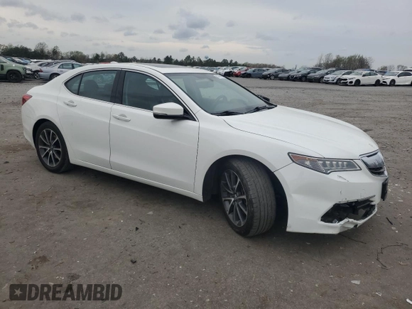 2017 Acura TLX V6 with VIN 19UUB2F31HA002307, listed as a Copart auction lot 51569435 with 89,614 mi miles and Salvage Title. Bid and sale history available at carsss.com. Image 4.