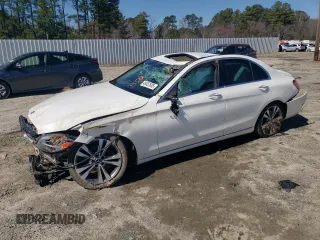 2020 Mercedes-Benz C 300 with VIN WDDWF8EB4LR527918, listed as a Copart auction lot 49457605 with Not Provided miles and Salvage Title. Bid and sale history available at DreamBid. Image 1.
