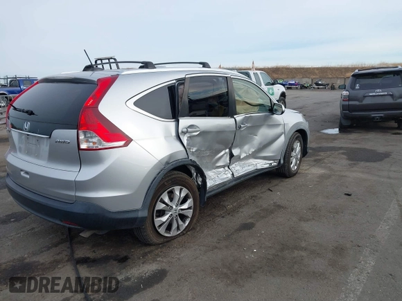 2012 Honda CR-V EX-L with VIN JHLRM4H79CC029149, listed as a IAAI auction lot 40909967 with 100,141 mi miles. Bid and sale history available at carsss.com. Image 4.