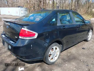 2009 Ford Focus SES with VIN 1FAHP36N49W207901, listed as a IAAI auction lot 41875523 with 95,089 mi miles. Bid and sale history available at carsss.com. Image 4.