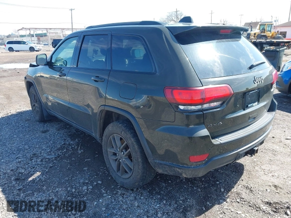 2016 Jeep Grand Cherokee Laredo z VIN 1C4RJFAG2GC454861, wystawiony jako IAAI lot #41964977 z przebiegiem 180 592 mil mil oraz . Historia ofert i sprzedaży dostępna na DreamBid. Obrazek 3.