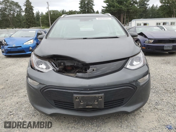 2017 Chevrolet Bolt EV Premier with VIN 1G1FX6S01H4171729, listed as a Copart auction lot 64056645 with 152,438 mi miles and Salvage title. Bid and sale history available at DreamBid. Image 5.