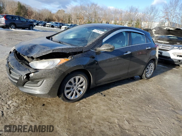 2016 Hyundai Elantra GT with VIN KMHD35LH2GU322984, listed as a Copart auction lot 42894265 with 41,718 mi miles and Salvage Title. Bid and sale history available at carsss.com. Image 1.
