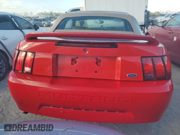1999 Ford Mustang z VIN 1FAFP4443XF106725, wystawiony jako Copart lot #77011284 z przebiegiem Nie podano mil oraz Szkoda całkowita • Salvage title. Historia ofert i sprzedaży dostępna na DreamBid. Obrazek 6.