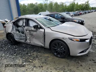 2025 Mazda 3 S Select Sport with VIN 3MZBPABM0SM460122, listed as a Copart auction lot 55444645 with Not Provided miles and Non Repairable. Bid and sale history available at DreamBid. Image 4.