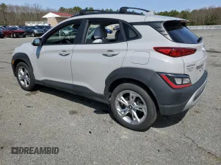 2022 Hyundai Kona SEL with VIN KM8K3CAB7NU878862, listed as a Copart auction lot 52920055 with 18,774 mi miles and Salvage Title. Bid and sale history available at carsss.com. Image 2.