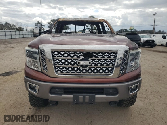 2016 Nissan Titan Pro-4X with VIN 1N6BA1F44GN509914, listed as a Copart auction lot 44417905 with Not provided miles and Salvage title. Bid and sale history available at DreamBid. Image 5.
