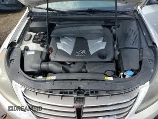 2014 Hyundai Equus Signature with VIN KMHGH4JH2EU074924, listed as a Copart auction lot 53826505 with 186,697 mi miles and Clean Title. Bid and sale history available at DreamBid. Image 11.