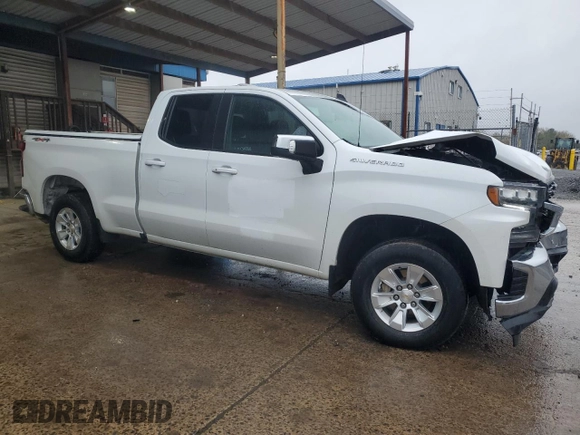 2021 Chevrolet Silverado 1500 LT with VIN 1GCRYDEDXMZ379058, listed as a Copart auction lot 52102445 with 73,293 mi miles and Clean Title. Bid and sale history available at DreamBid. Image 4.